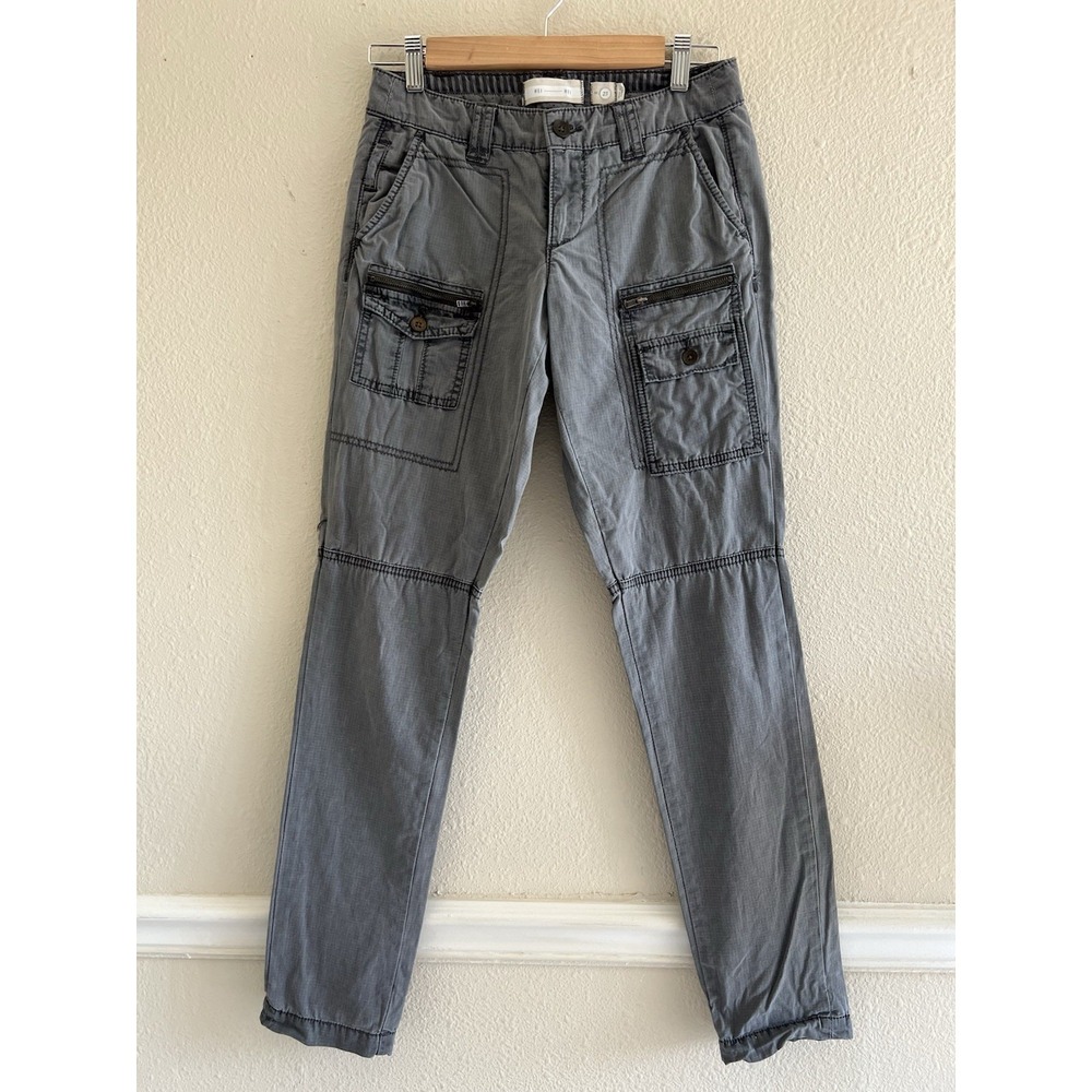 Anthropology HEI HEI Low Rise 8'' Cargo Pants Women's Size 25 Grunge Streetwear